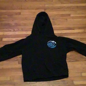 santa cruz black hoodie